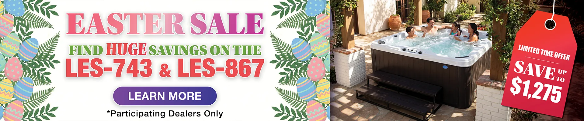 Calspas hot tub being used in a family setting - Milan